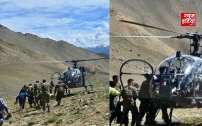 15 हजार फीट पर मुश्किल में फंसा अमेरिकी नागरिक, IAF के चीता हेलीकॉप्टर ने बचाई जान