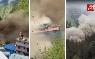 नेपाल में अचानक आई भोटेकोशी की बाढ़ ने मचाई तबाही, बाजार से हाइड्रोपावर प्रोजेक्ट तक बहा ले गई नदी