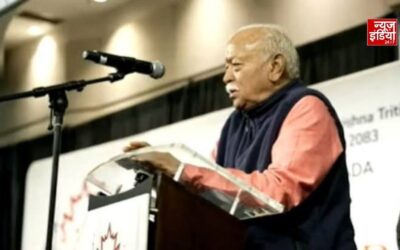 कनाडा में मोहन भागवत की बात पर गूंजा हॉल, बोले- ‘हिंदू सबका सम्मान करते हैं, सबको स्वीकार करते हैं’