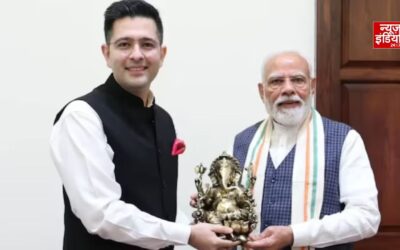 पीएम मोदी से मिले राघव चड्ढा, तस्वीर साझा कर बताया यादगार पल