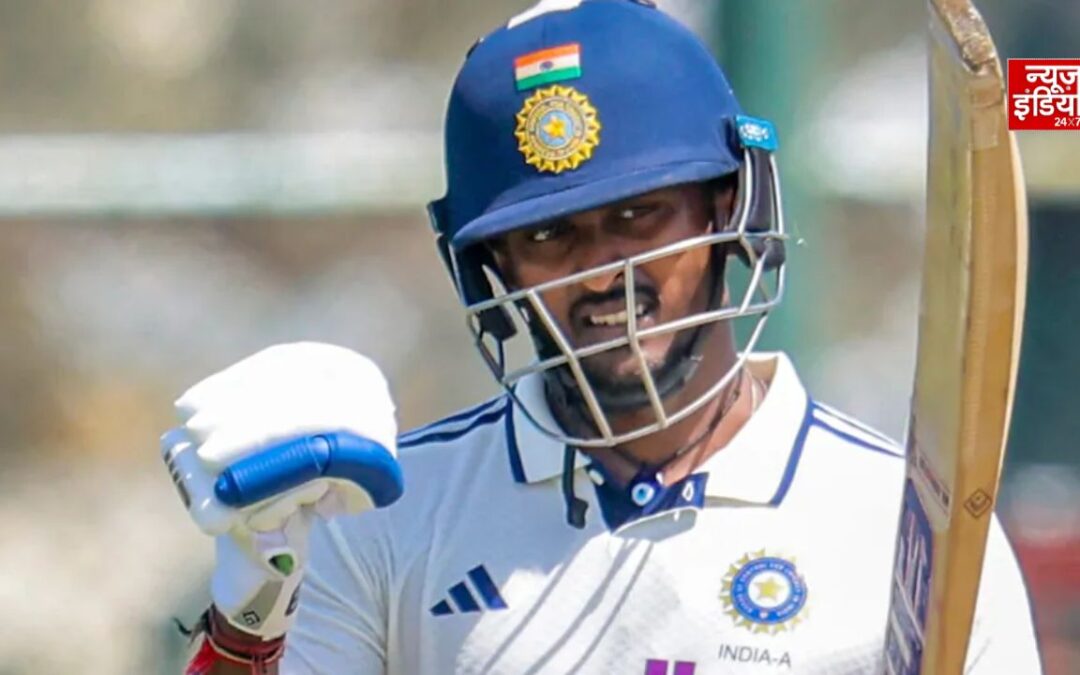 IND vs SL: टीम इंडिया को बड़ा झटका, साई सुदर्शन श्रीलंका टेस्ट सीरीज से बाहर