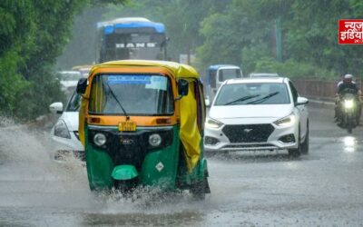 सुबह से बारिश ने बढ़ाई दिल्ली-NCR की मुसीबत, ऑफिस टाइम में लगा जाम