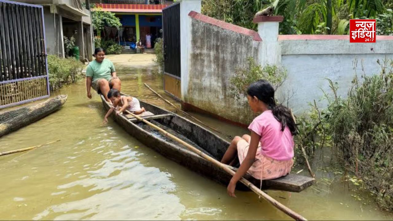 असम में नहीं थम रही बाढ़ से तबाही, 24 घंटे में 6 मौतें… संकट गहराया