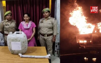 ब्रेकअप करना चाहती थी महिला, नहीं माना प्रेमी तो रॉड से हत्या कर ट्रक में लगा दी आग
