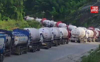 NH-37 पर ट्रांसपोर्टरों की हड़ताल, मणिपुर में पेट्रोल-डीजल का संकट गहराया
