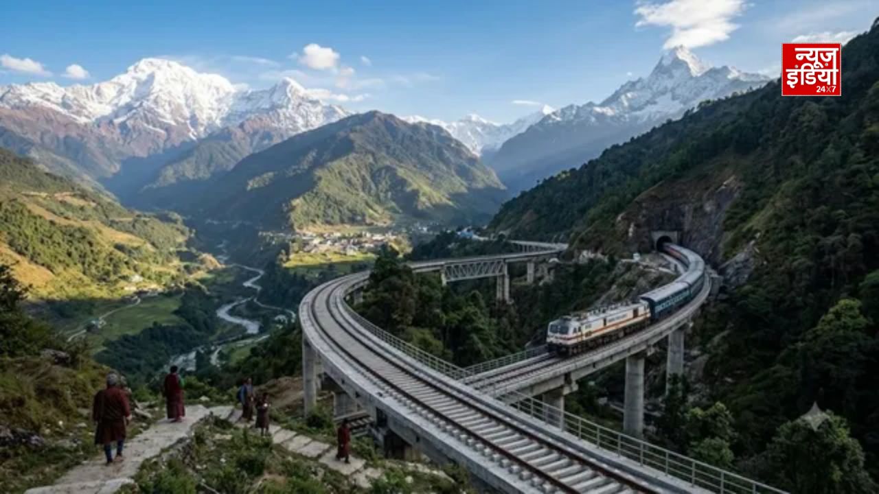 डोकलाम के करीब 17 किमी लंबी रेलवे लाइन बनाएगा भारत, सीमा क्षेत्रों की कनेक्टिविटी होगी मजबूत
