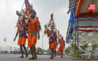 कांवड़ियों को ट्रक ने मारी टक्कर, एक की मौत, कई घायल