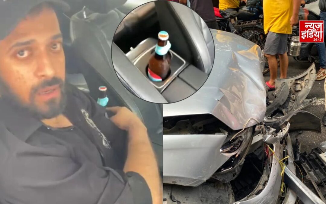 दिल्ली में नशे में पुलिसकर्मी के बेटे ने Mercedes से बुजुर्ग महिला को कुचला, मौत