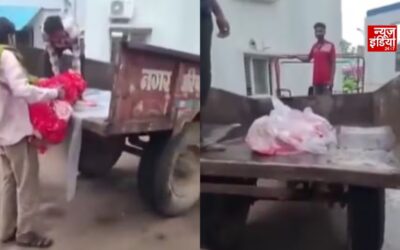 छतरपुर अस्पताल में इंसानियत शर्मसार! कचरा वाहन से शव ले जाने का VIDEO वायरल, CMHO ने मांगी रिपोर्ट