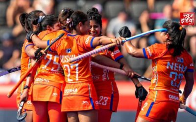 भारत ने रचा इतिहास, जर्मनी को 3-1 से हराकर महिला हॉकी विश्व कप में हासिल किया 5वां स्थान