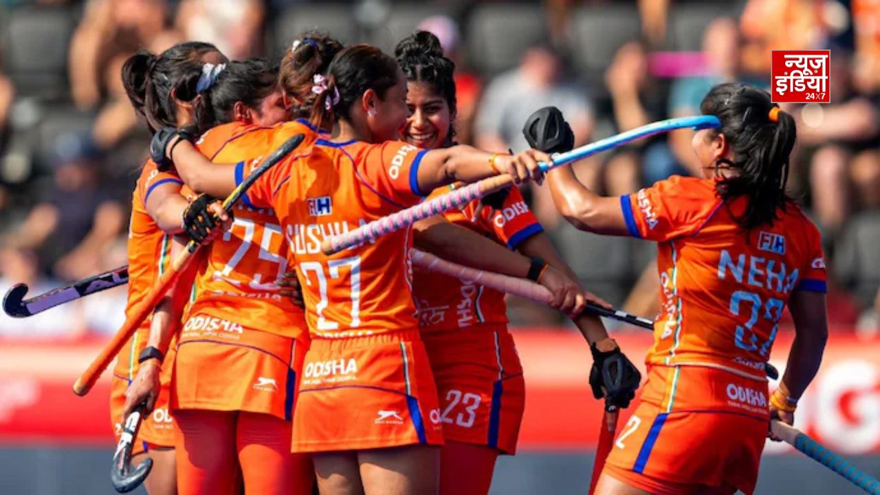 भारत ने रचा इतिहास, जर्मनी को 3-1 से हराकर महिला हॉकी विश्व कप में हासिल किया 5वां स्थान