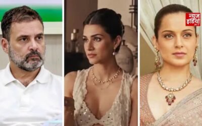 कृति सेनन की ड्रेस पर विवाद, राहुल गांधी का समर्थन; बोले- महिलाओं की आजादी पर सवाल न उठाएं