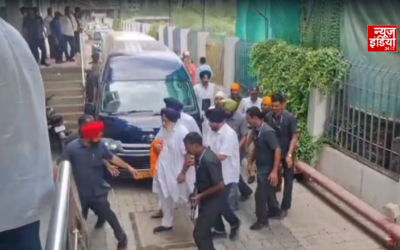 महाराष्ट्र के नांदेड़ में गुरुद्वारे के बाहर पूर्व पंजाब डिप्टी CM सुखबीर सिंह बादल पर कृपाण से हमला