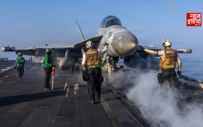 ईरान युद्ध के बीच USS Abraham Lincoln पर बढ़ा तनाव, 6 अमेरिकी नाविकों ने की समुद्र में कूदने की कोशिश