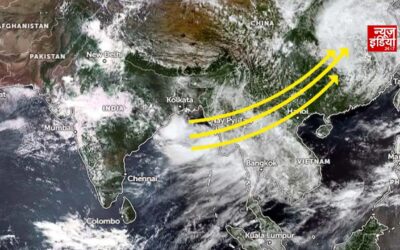 टाइफून डॉल्फिन का डबल अटैक: चीन में तबाही, भारत में कमजोर पड़ा मॉनसून, 3 लाख लोग विस्थापित