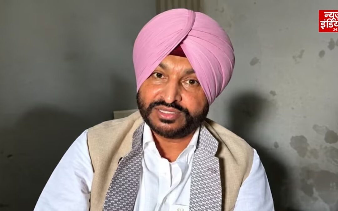पंजाब में हाई-वोल्टेज ड्रामा, CM मान के काफिले पर टमाटर फेंकने पहुंचे रवनीत बिट्टू