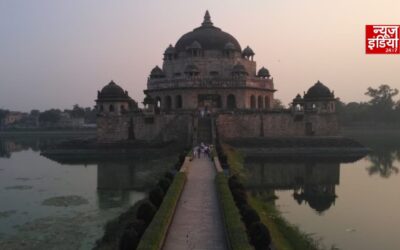 सासाराम में दरक रहा शेरशाह सूरी का मकबरा, गुंबद से गिरा पत्थर