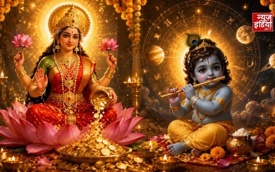 Janmashtami 2026 Rashifal: जन्माष्टमी पर बनेगा ‘महालक्ष्मी राजयोग’! 4 राशियों की बढ़ेगी आय