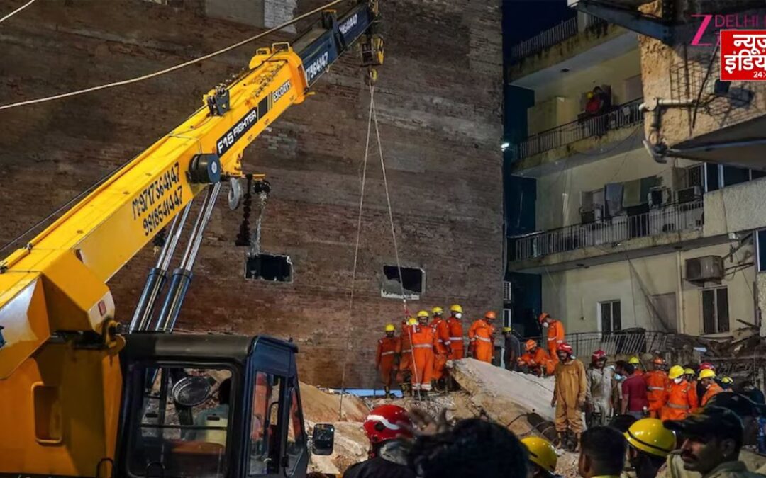 सत्य निकेतन हादसे में MCD पर एक्शन, डिप्टी कमिश्नर समेत 5 अधिकारी नपे
