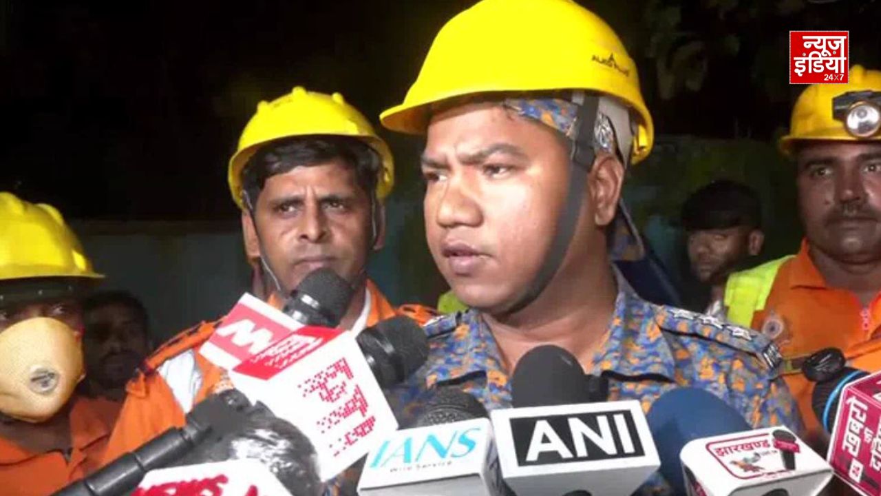 भरभराकर गिरी जर्जर पानी की टंकी, रांची में 2 मजदूरों की मौत व कई घायल