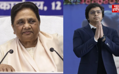 मायावती का बड़ा फैसला, सभी भतीजों के लिए बसपा के दरवाजे बंद; भतीजी दीपिका आनंद को मिल सकती है जिम्मेदारी