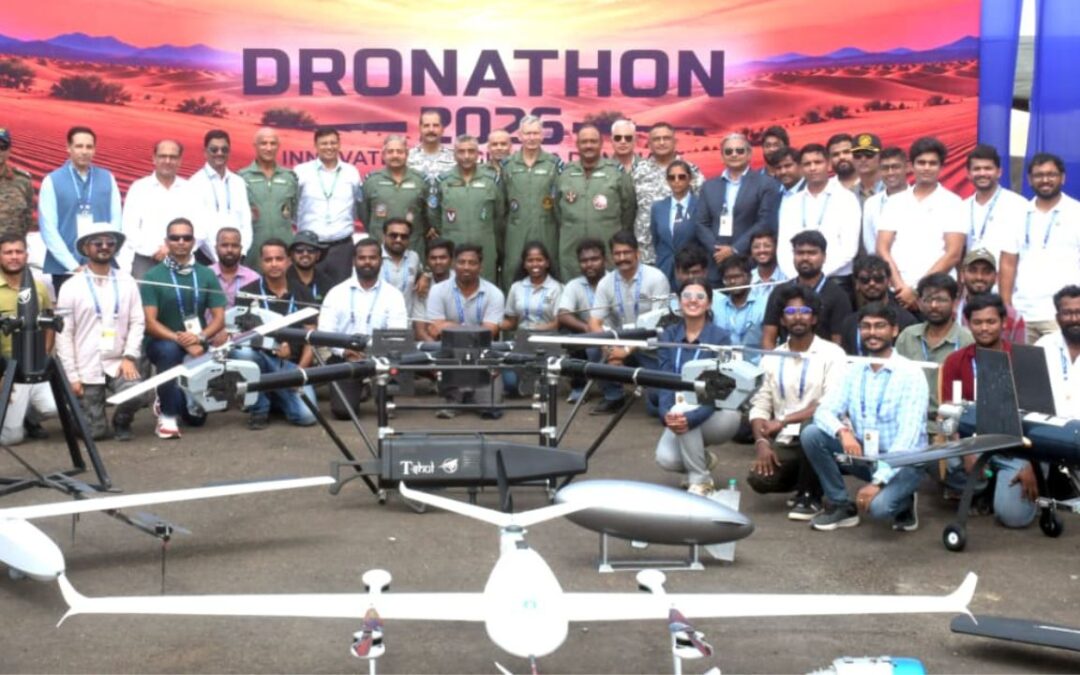 पाक सीमा के करीब भारत का ड्रोन शक्ति प्रदर्शन, पोखरण में ‘ड्रोनाथन 2026’ शुरू