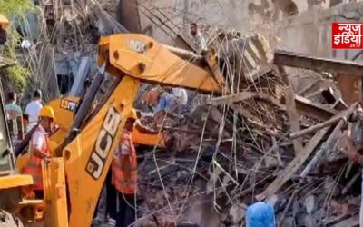 हरियाणा के अंबाला में पहले लेंटर के सूखने से पहले दूसरा डालने का आरोप, बिल्डिंग ढही; 6 की मौत