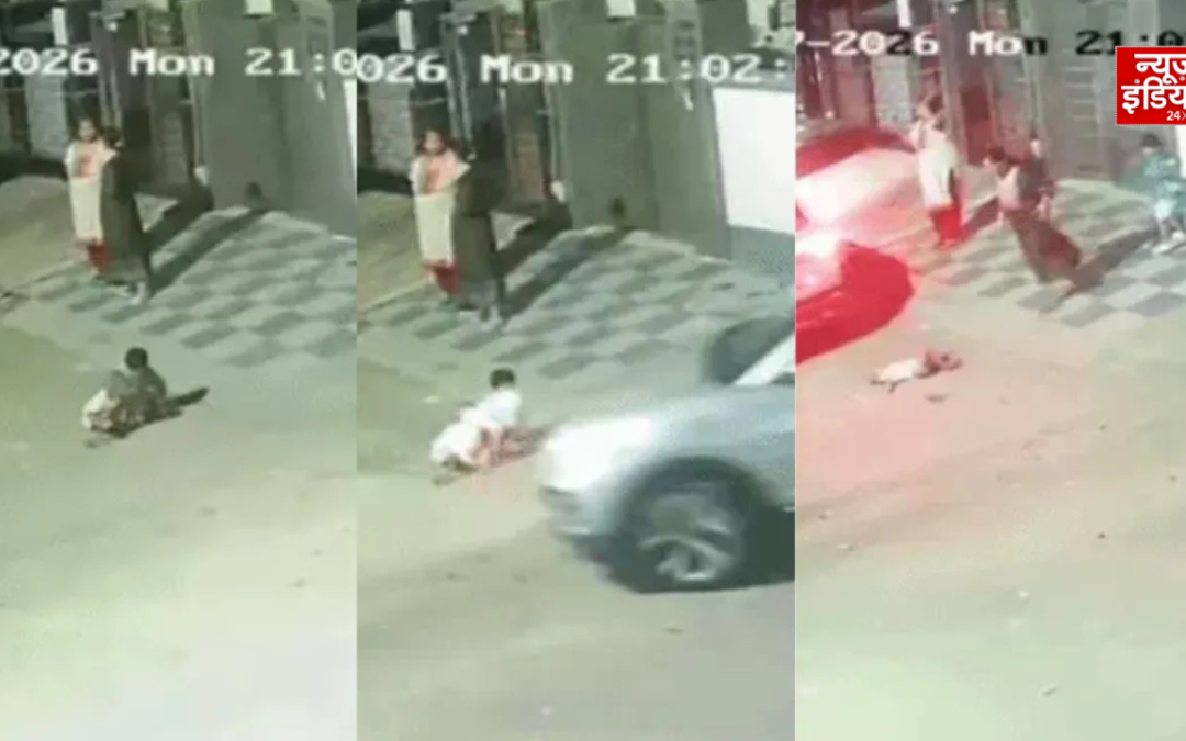गुरुग्राम में दर्दनाक हादसा! घर के बाहर खेल रही 2 साल की बच्ची को कार ने कुचला, ड्राइवर फरार