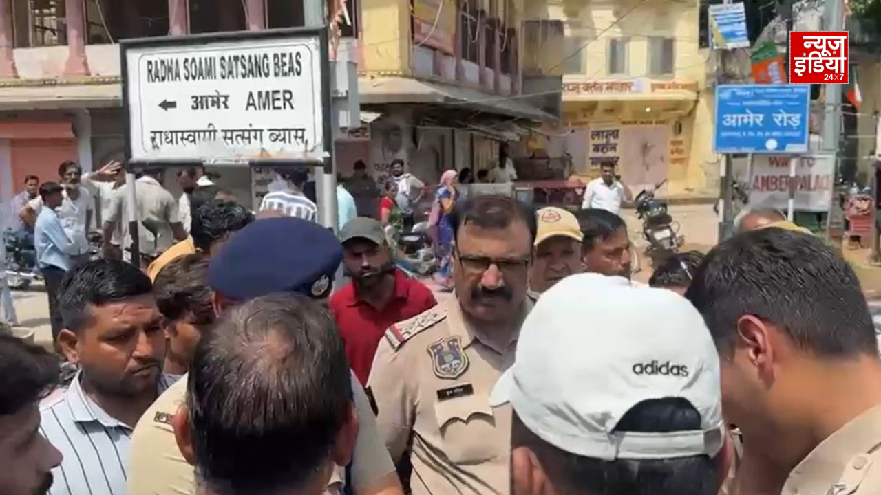 आमेर गाइड मनीष सोनी की हत्या के बाद जयपुर में तनाव