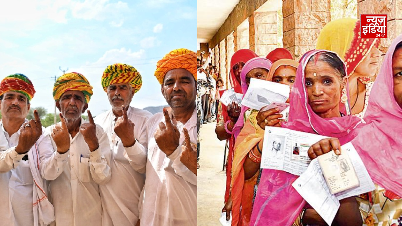 Lavanyaphto (33) राजस्थान निकाय चुनाव में मतदान