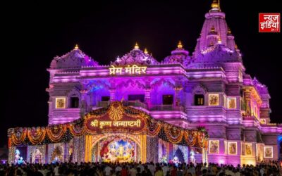 देशभर में आज जन्माष्टमी की धूम, श्रीकृष्ण जन्मोत्सव पर सजे मंदिर; जानिए किस मुहूर्त में होगा कान्हा का जन्म