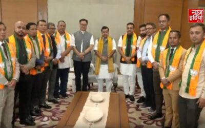 मेघालय में BJP हुई मजबूत, UDP के 8 विधायक पार्टी में शामिल; सियासी समीकरण बदले