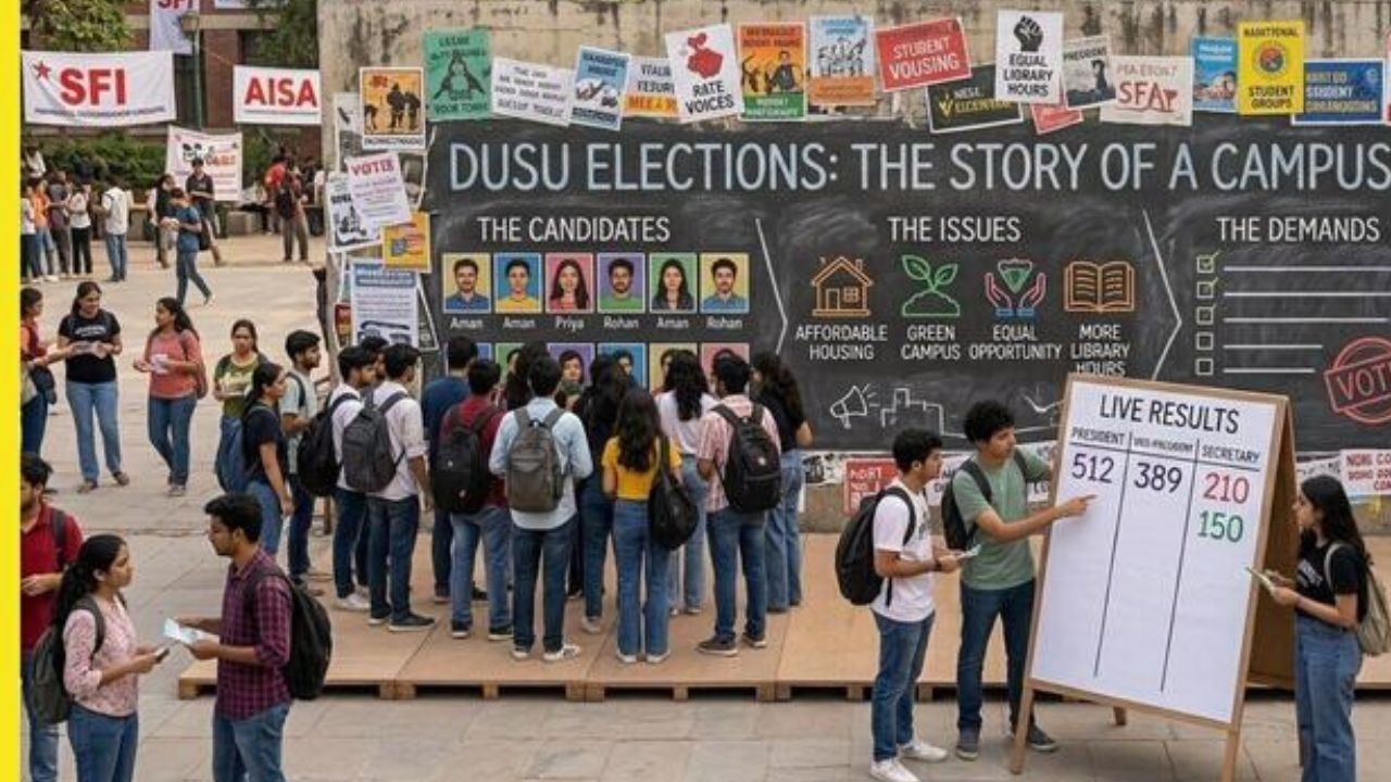 DUSU चुनाव प्रक्रिया पर उठे सवाल, लिंगदोह समिति के नियमों के उल्लंघन का आरोप; HC में बुधवार को सुनवाई