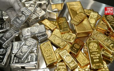 Gold-Silver Rate: MCX पर सोना-चांदी फिर धड़ाम, चांदी ₹2,217 और सोना ₹721 सस्ता