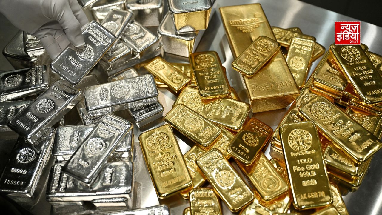Gold-Silver Rate: MCX पर सोना-चांदी फिर धड़ाम, चांदी ₹2,217 और सोना ₹721 सस्ता