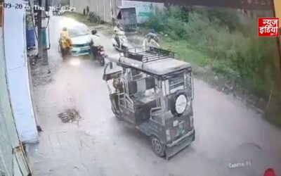 लुधियाना में तेज रफ्तार Tiago EV ने 6 वाहनों को मारी टक्कर, 5 घायल