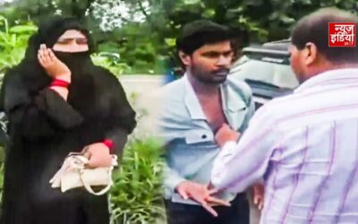 बरेली में पत्नी को युवक संग देखकर भड़का पति, सड़क पर दोनों से मारपीट का वीडियो वायरल
