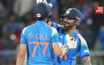भारत ने वेस्टइंडीज को 8 विकेट से हराया, कोहली-गिल के शतक से सीरीज में 1-0 की बढ़त