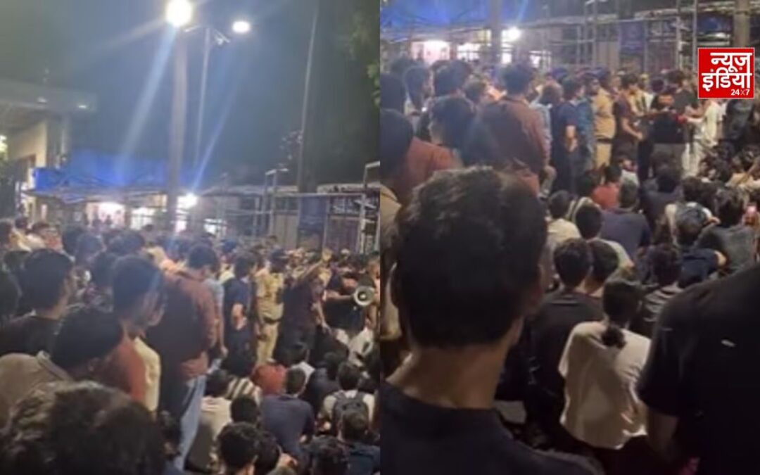 IIT बॉम्बे में छात्र की मौत, आत्महत्या की आशंका के बीच कैंपस में प्रदर्शन