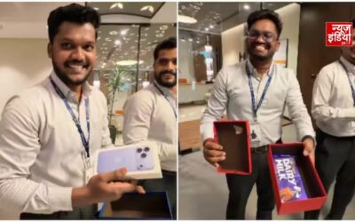 UAE की कंपनी में बॉस ने कर्मचारियों को तोहफे में बांटे iPhone