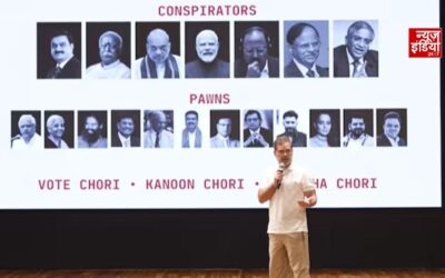 ‘वोट चोरी’ से होती है ‘कानून चोरी’: राहुल गांधी बोले- सांसदों के बनाए कानून भी अवैध