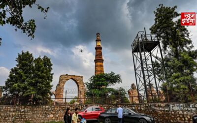 दिल्ली-NCR में बारिश से बदला मौसम, IMD ने जारी किया रेड अलर्ट