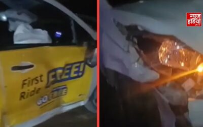 गुरुग्राम में नशे में धुत Thar चालक की दबंगई, कैब को बार-बार मारी टक्कर; बाल-बाल बचे 3 लोग