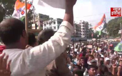 दिल्ली के बाद कोलकाता में भी हंगामा, ज्ञानेश कुमार के इस्तीफे की मांग पर TMC का प्रदर्शन