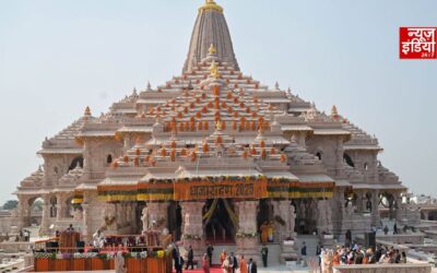 अयोध्या के राम मंदिर परिसर में गैस पाइपलाइन फटी, रोकने पड़े रामलला के दर्शन