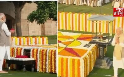 महात्मा गांधी की 157वीं जयंती आज, राजघाट पर PM मोदी ने की श्रद्धांजलि अर्पित; 30 दिनों तक चलेगा स्वच्छता अभियान