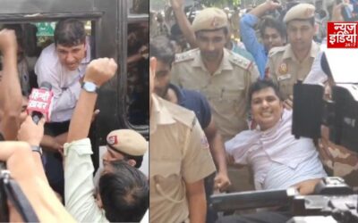 SIR को लेकर AAP का प्रदर्शन, जंतर-मंतर पर पुलिस ने सौरभ भारद्वाज को हिरासत में लिया
