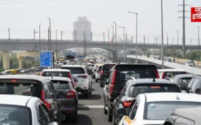 दिल्ली के नवनिर्मित बारापुल्ला फेज-3 पर जाम ने बढ़ाई मुश्किल, 3 KM तक लगी गाड़ियों की कतार