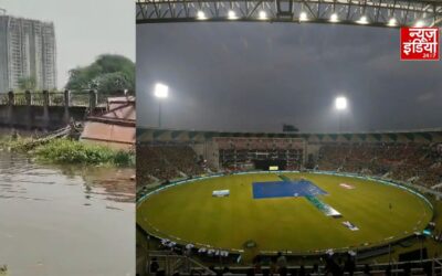 भारत-वेस्टइंडीज के बीच T20I सीरीज का पहला मैच लखनऊ में आज, बाढ़ के चलते इकाना स्टेडियम के पास जलभराव