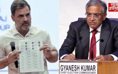 राहुल गांधी के आरोपों पर EC ने किया पलटवार, ‘किसी भी पार्टी से मिलने में कोई ऐतराज नहीं’
